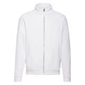 Blanc - Front - Fruit of the Loom - Veste de survêtement CLASSIC - Homme