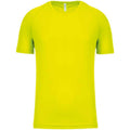 Jaune fluo - Front - Proact - T-shirt PERFORMANCE - Homme