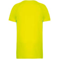 Jaune fluo - Back - Proact - T-shirt PERFORMANCE - Homme