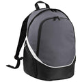 Graphite - Noir - Blanc - Front - Quadra - Sac à dos PRO TEAM