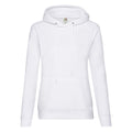 Blanc - Front - Fruit of the Loom - Sweat CLASSIC - Femme