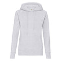 Gris chiné - Front - Fruit of the Loom - Sweat CLASSIC - Femme