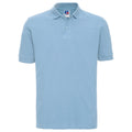 Bleu ciel - Front - Russell - Polo CLASSIC - Homme