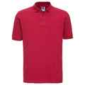 Rouge classique - Front - Russell - Polo CLASSIC - Homme