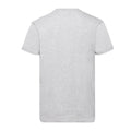 Gris chiné - Back - Fruit of the Loom - T-shirt VALUE - Adulte