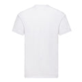 Blanc - Back - Fruit of the Loom - T-shirt VALUE - Adulte