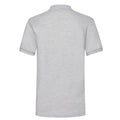 Gris chiné - Back - Fruit of the Loom - Polo - Homme