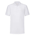 Blanc - Front - Fruit of the Loom - Polo - Homme