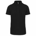 Noir - Front - Kariban - Polo - Homme