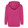 Fuchsia - Back - Fruit of the Loom - Sweat CLASSIC - Enfant