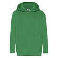 Vert - Front - Fruit of the Loom - Sweat CLASSIC - Enfant