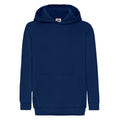 Bleu marine - Front - Fruit of the Loom - Sweat CLASSIC - Enfant