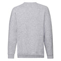 Gris chiné - Back - Fruit of the Loom - Sweat PREMIUM - Enfant