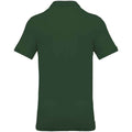 Vert forêt - Back - Kariban - Polo - Homme