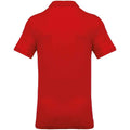 Rouge - Back - Kariban - Polo - Homme