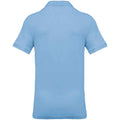 Bleu ciel - Back - Kariban - Polo - Homme