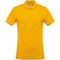 Jaune - Front - Kariban - Polo - Homme