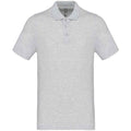 Cendre Chiné - Front - Kariban - Polo - Homme