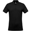 Noir - Front - Kariban - Polo - Homme