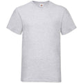 Gris chiné - Front - Fruit of the Loom - T-shirt VALUE - Adulte