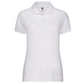 Blanc - Front - Fruit of the Loom - Polo - Femme