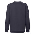 Bleu marine foncé - Back - Fruit of the Loom - Sweat PREMIUM - Enfant