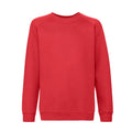 Rouge - Front - Fruit of the Loom - Sweat PREMIUM - Enfant