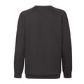 Noir - Back - Fruit of the Loom - Sweat PREMIUM - Enfant