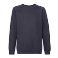 Bleu marine foncé - Front - Fruit of the Loom - Sweat PREMIUM - Enfant