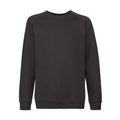 Noir - Front - Fruit of the Loom - Sweat PREMIUM - Enfant