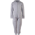 Gris - Front - SF Minni - Combinaison de nuit - Enfant