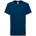 Bleu - Front - Fruit of the Loom - T-shirt ICONIC PREMIUM - Enfant