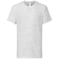 Gris chiné - Front - Fruit of the Loom - T-shirt ICONIC PREMIUM - Enfant