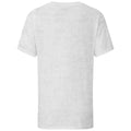 Gris chiné - Back - Fruit of the Loom - T-shirt ICONIC PREMIUM - Enfant