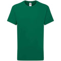 Vert - Front - Fruit of the Loom - T-shirt ICONIC PREMIUM - Enfant