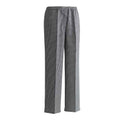 Noir - Blanc - Back - Premier - Pantalon de cuisinier - Adulte