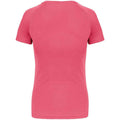 Rose fluo - Back - Proact - T-shirt - Femme