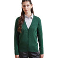 Vert bouteille - Back - Premier - Cardigan - Femme