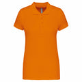 Orange - Front - Kariban - Polo - Femme