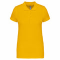 Jaune - Front - Kariban - Polo - Femme