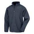 Bleu marine - Front - Result Genuine Recycled - Veste softshell - Enfant