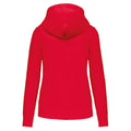 Rouge - Back - Kariban - Sweat à capuche - Femme