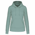 Vert de gris - Front - Kariban - Sweat à capuche - Femme