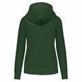 Vert forêt - Back - Kariban - Sweat à capuche - Femme