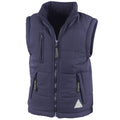 Bleu marine - Front - Result - Veste sans manches ULTRA - Enfant