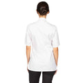 Blanc - Back - Dennys - Veste de cuisinier PREMIUM - Femme