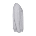 Gris chiné - Side - Fruit of the Loom - Sweat PREMIUM - Enfant