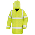 Jaune fluo - Front - Result Core - Veste MOTORWAY - Adulte