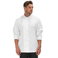 Blanc - Back - Le Chef - Tunique de cuisinier ACADEMY - Adulte