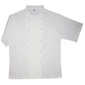 Blanc - Front - Dennys - Veste de cuisinier - Adulte